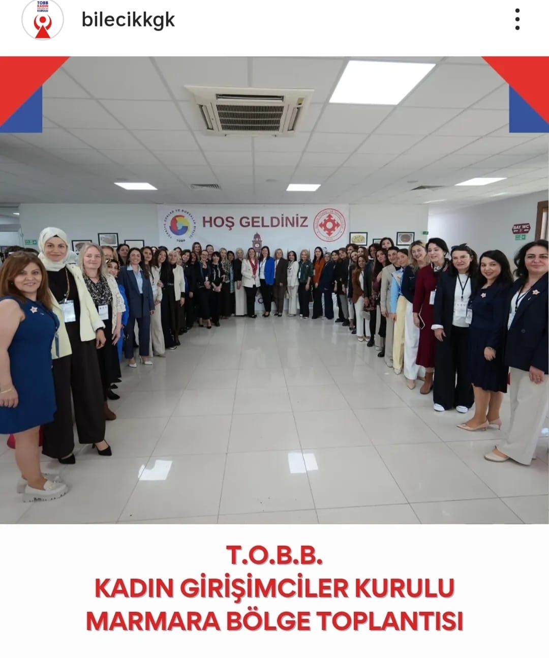 6 Mayıs 2026 tarihinde TOBB Kadın Girişimciler Kurulu Marmara Bölge toplantısına katılım sağladık.